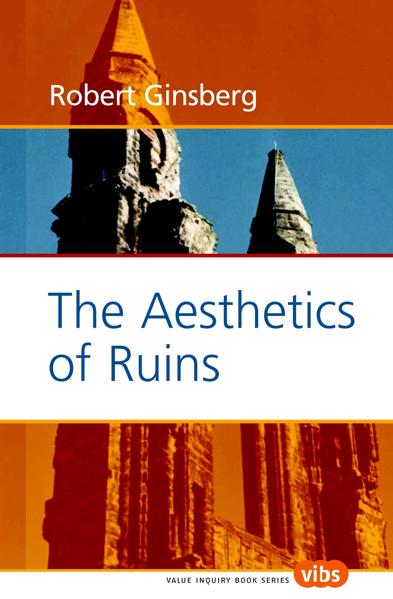 Cover image for The Aesthetics of Ruins ISBN 9789042016729